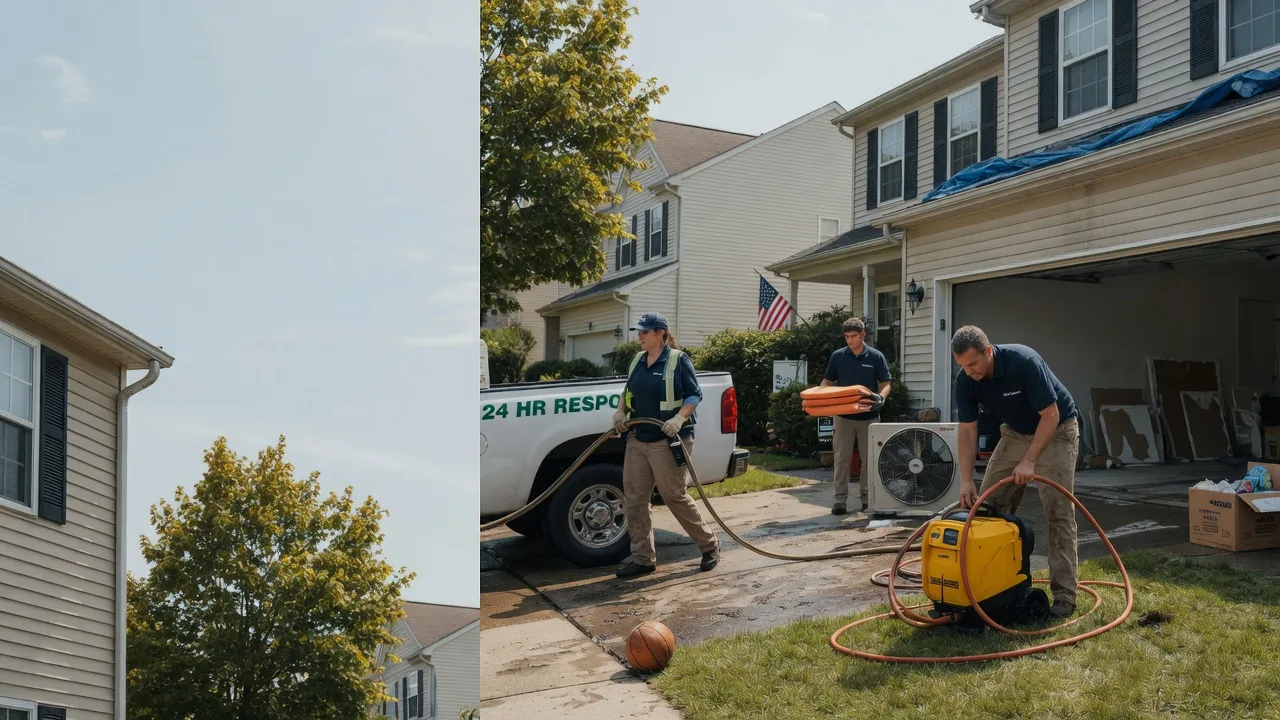 Emergency Water Damage Restoration in Everetts, NC near me